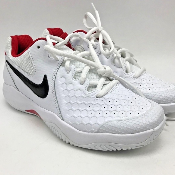 Nike | Shoes | Nike Air Zoom Resistance Tennis White Red Sz  display picture 1